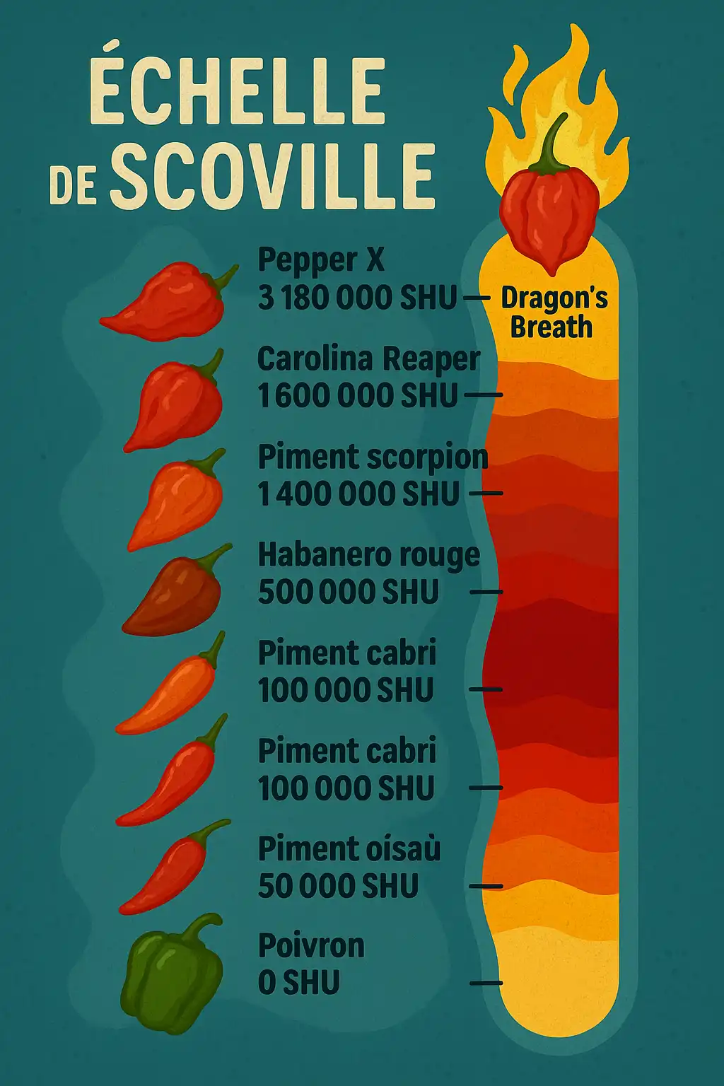 chelle De Scoville Classement Complet Des Piments chelle De Scoville Classement Complet Des Piments